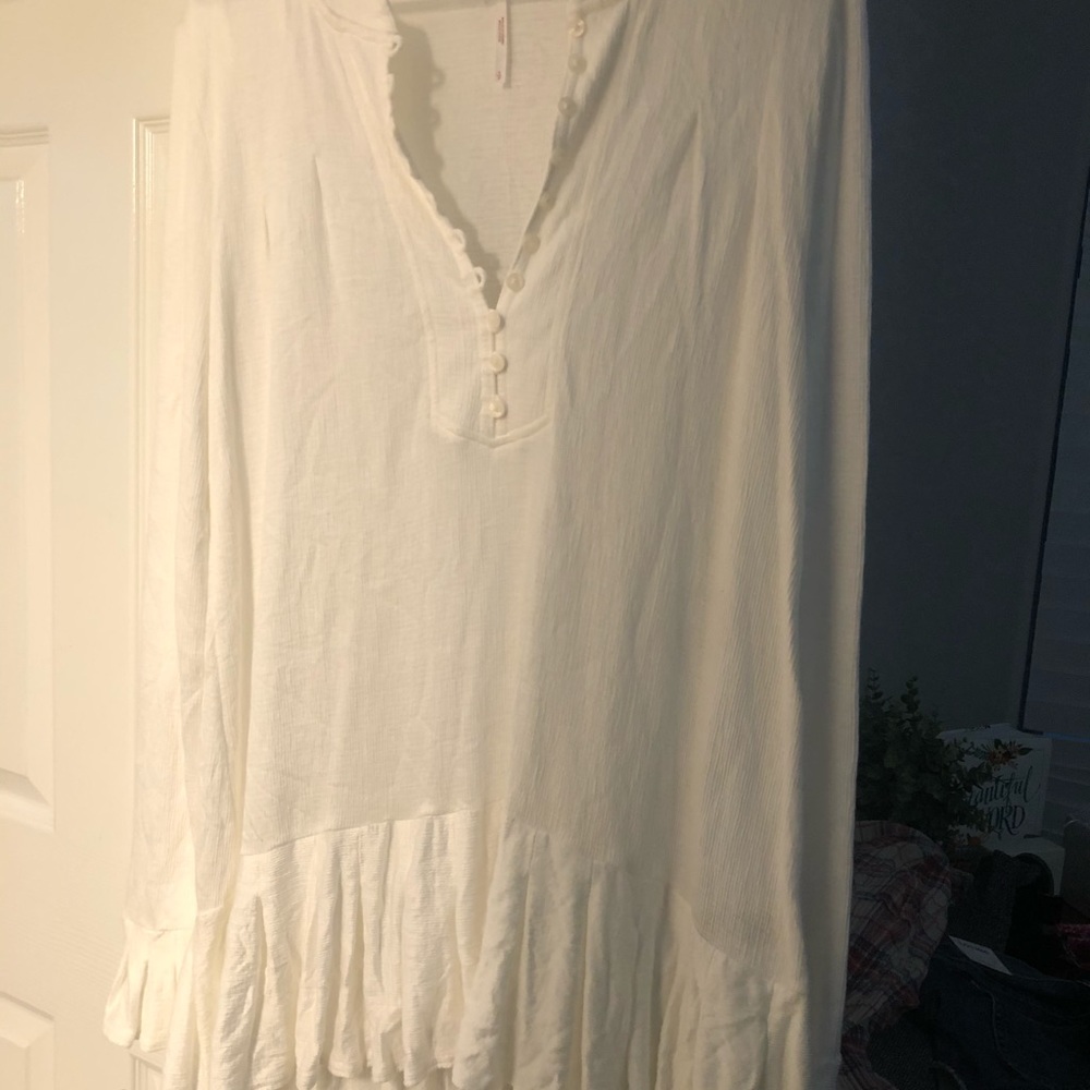 Free People Off White Tunic Size Small